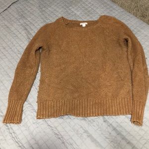 Tan sweater